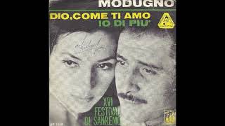 Domenico Modugno  Dio come ti amo 1966 [upl. by Levram627]