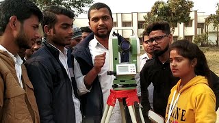 Temporary Adjustment of Theodolite in hindi Part2 by Rahul Sir [upl. by Euqinom]