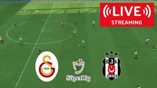 🔴LIVE  Galatasaray vs Besiktas  Süper Lig Turkey 202425  Full Match Streaming [upl. by Sadnac]