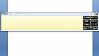 Le panneau de saisie de Windows 7 avec lutilisation conjointe dune tablette graphique [upl. by Ennaxor]