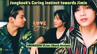 Jungkooks Caring instinct towards Jimin Real Truth of VMINKOOK Live Jikook Analysis 2024 [upl. by Theodore486]