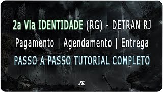 TUTORIAL  Como EMITIR a 2a via da Carteira de Identidade DETRAN RJ  TUTORIAL COMPLETO [upl. by Akimahc600]