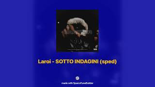 Laroi Frenky  SOTTO INDAGINI 𝘀𝗽𝗲𝗱 𝘂𝗽 [upl. by Perlman]