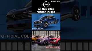 All New Nissan Kicks 2025 Colors Configurator nissankicks nissankicks2025 nissanusa [upl. by Felicidad]