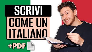 5 Consigli Per Scrivere Meglio In Italiano Sub ITA  Imparare l’Italiano [upl. by Marcoux550]