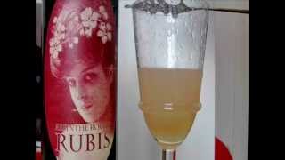 Absinthe louche 1  Rubis Les Parisiennes  Labsintherie du web [upl. by Dewhurst23]