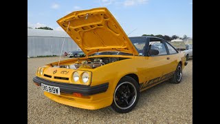 Opel Manta 30 GT Senator Engine Powered [upl. by Sarat318]