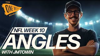 Advanced NFL DFS Strategy for Week 10  JMToWin’s Slate Breakdown  BottomUp Build [upl. by Varipapa]