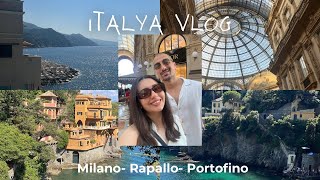 İtalya Gezi Vlog  Milano Rapallo Portofino Kıyıları [upl. by Phillie]