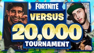 VIKKSTAR amp NOAHJ456 vs FAZE BANKS amp YELO in Fortnite 20000 Tournament [upl. by Ynnub]