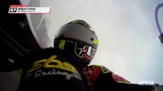 ONBOARD ALERT 2018 Bennetts BSB free practice two from Brands Hatch Indy [upl. by Annahgiel]