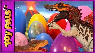 9 NEW MUTANT DINOSAURS  Discover  Name NEW Toy Dinosaurs [upl. by Akaenahs]