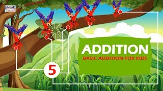 Addition  Class 1 Maths  Chapter 3  Basic Addition for Kids  Learning Addition For Kids [upl. by Mcnamee]