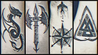 New Four Amazing👌temporary tattoos designs for you 👍 [upl. by Philbin327]