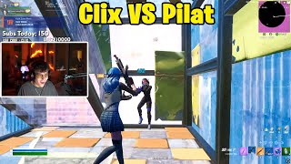 Clix VS Pilat 2v2 TOXIC Fights w ShypherPK amp Bucke [upl. by Llerrat]