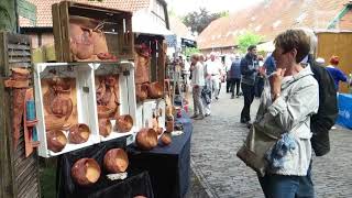 Kunsthandwerkermarkt um das Kloster in Hude [upl. by Merce]