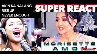 MORISSETTE AMON Akin Ka Na Lang Rise Up Never Enough  Lucia Sinatra vocal coach [upl. by Krebs274]