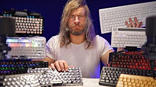 1 vs 1000 Keyboard ASMR One will make you sleep [upl. by Olav]