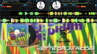 KETTE DRUM RIDDIM MIX 1995 cyanidesoundsystem dancehall 90sdancehall reggae kettedrum 1995 [upl. by Rick]