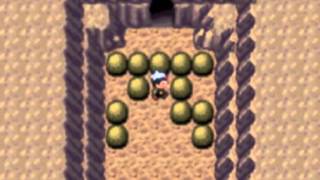 Pokémon Ruby version  Seafloor Cavern last boulders puzzle [upl. by Poole]