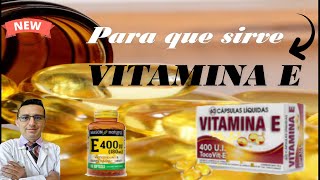 VITAMINA E 400UI 💊💊💊¿Para que sirve VITAMINA E VITA E 400UI TOCOVIT 1000UI [upl. by Eimyaj]