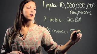 How Many Angstroms Are in One Meter  Math Education [upl. by Susann]