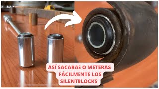 Como sacar  meter silentblocks SIN PRENSA 🚗💨  ElrincondeJlo [upl. by Sanjay]