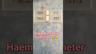 how to use of Haemocytometer 👍👍 [upl. by Sorgalim371]