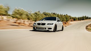 BMW e92 335i on the track  Silverbimmer [upl. by Rosene]