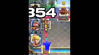 Skeleton King VS All Tower Troops clashroyale [upl. by Enirehtacyram82]