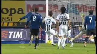 Luc Castaignos Goal  Siena vs Inter 27112011 [upl. by Eenot675]