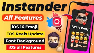 instander full tutorial 😍 iOS Instagram on android instendar new update 😱 instagramtips [upl. by Ardnala]