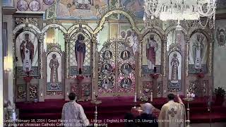 Sunday February 18 2024  Great Matins 800 am  D Liturgy  English 930 am  D Liturgy … [upl. by Pius]