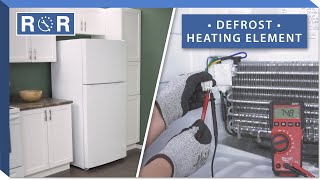 How to Test amp Replace a Defrost Heater in a Refrigerator  Repair amp Replace [upl. by Lemrac812]