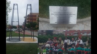 Monument commemoratiu de Ciutat Gegantera 2019 Castellbisbal [upl. by Niklaus351]