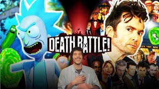 Death Battle Reaction Rick Sanchez vs the DoctorDr Who Vs Rick and Morty [upl. by Sum]