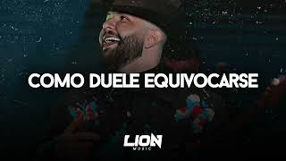 Carin Leon x Espinoza Paz  Como Duele Equivocarse Audio Oficial [upl. by Mahala]