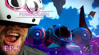 LIVE  Lets Play No Mans Sky EP1  PSVR2  PERMADEATH  How to survive your first planet [upl. by Lomaj25]