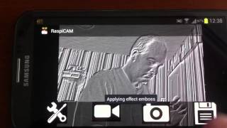 Raspicam for Android  Raspberry Pi Camera Viewer [upl. by Idhem]