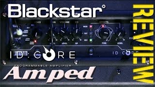 Blackstar IDCORE 20 Programmable Amp Review [upl. by Launamme]