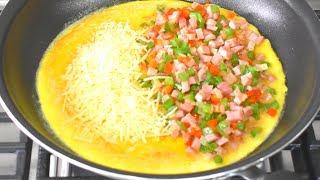 How to Make a Perfect Omelette  Quick and Easy Breakfast Recipe [upl. by Aihsenyt]