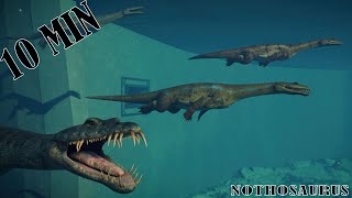 NOTHOSAURUS 10 MINUTES  JURASSIC WORLD EVOLUTION 2 [upl. by Weitzman12]