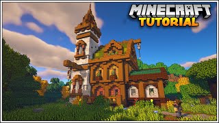 Minecraft How to Build a Medieval House Tutorial [upl. by Ehpotsirhc]