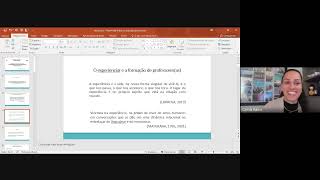 O experienciar na constituição doa professora de Educação Física  Camila Rubira [upl. by Drusy]