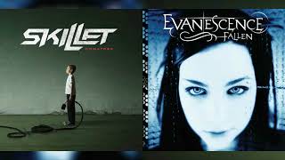 Falling Inside the black and bring me to life Skillet  Evanescense Mashup [upl. by Ajnat]