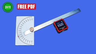 DIY Protractor How to Make Your Own Angle Meter for Precise Measurements [upl. by Still]