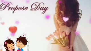 Happy Propose Day Watsapp Image status New  Valentines Day special Love Propose Day status [upl. by Nekal]