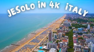 Jesolo Center Walking Tour  Venezia Italy 4k [upl. by Gies165]