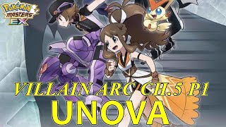 Pokemon Masters EX  Story Mode Villain Arc Chapter 5 Part 1 quotUnovaquot FULL Story [upl. by Airla]