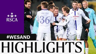 HIGHLIGHTS Westerlo  RSC Anderlecht  20232024 [upl. by Yeleak]